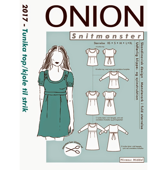 Onion 2017 Snitmønster